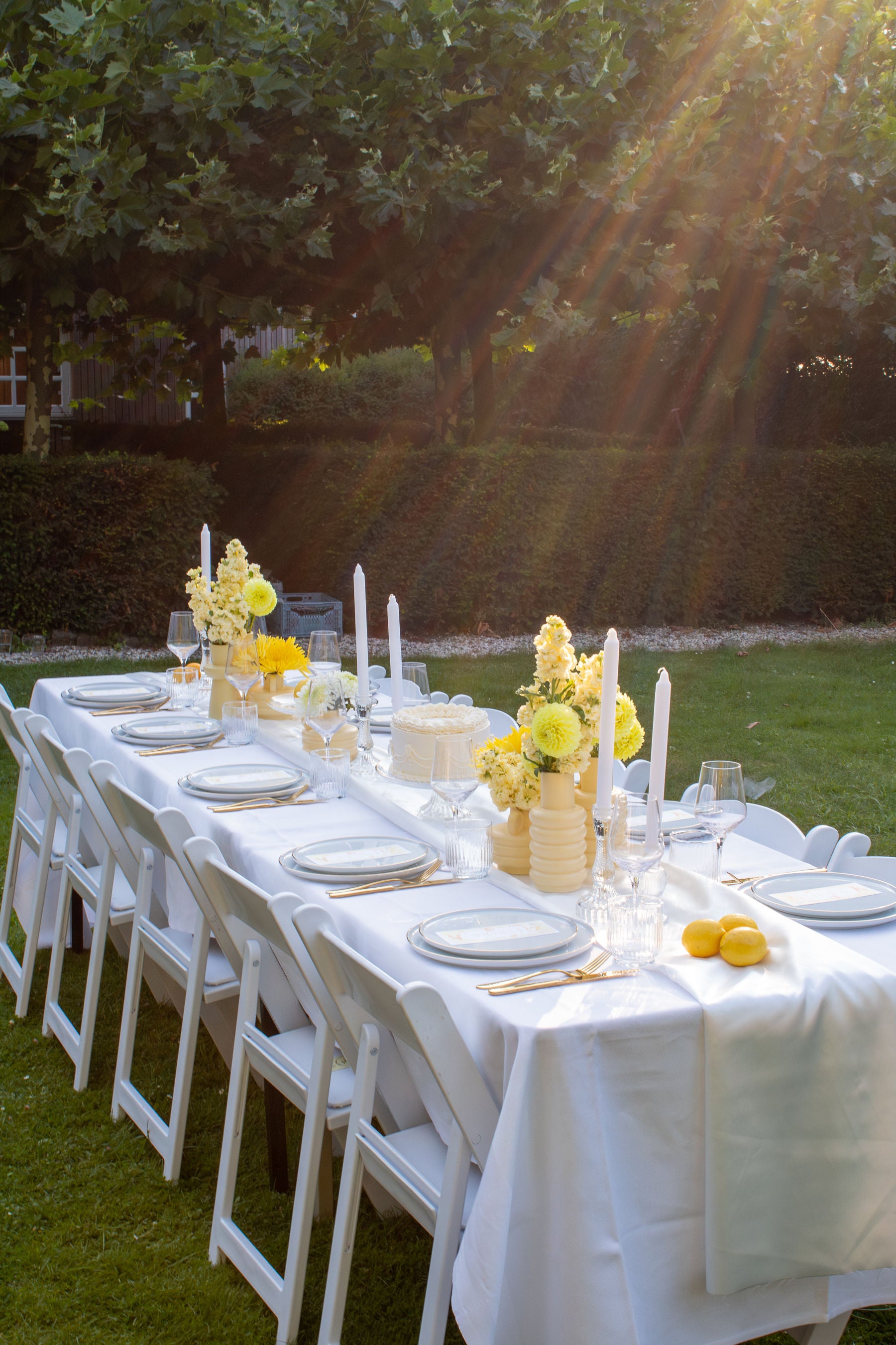 Butter yellow styling pakket