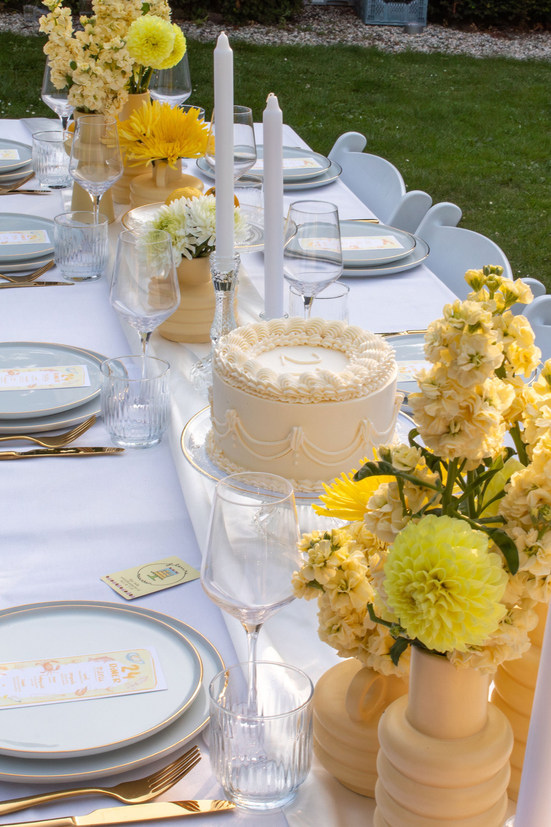 Butter yellow styling pakket