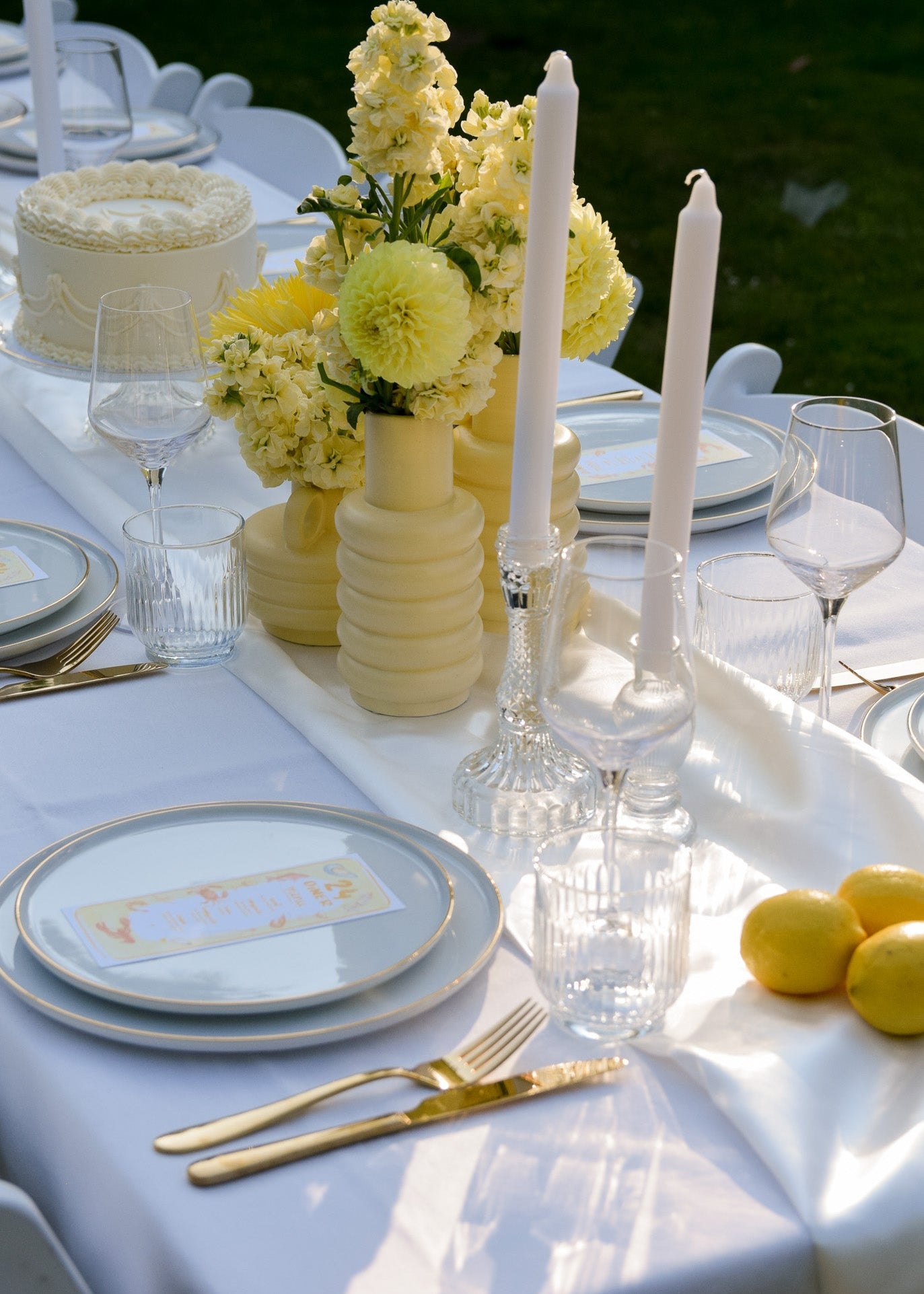 Butter yellow styling pakket