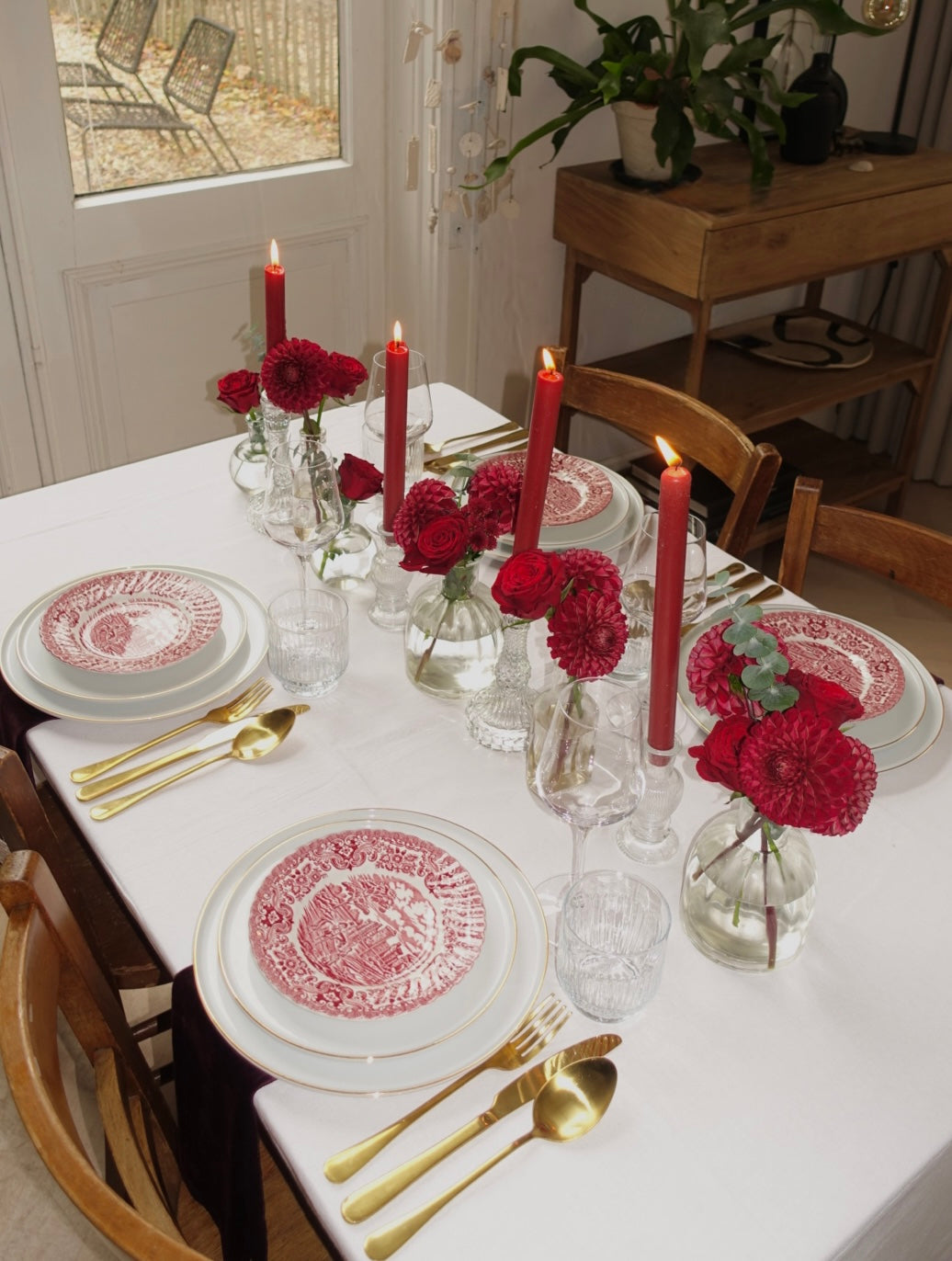 A little touch of red - kerst styling pakket  2