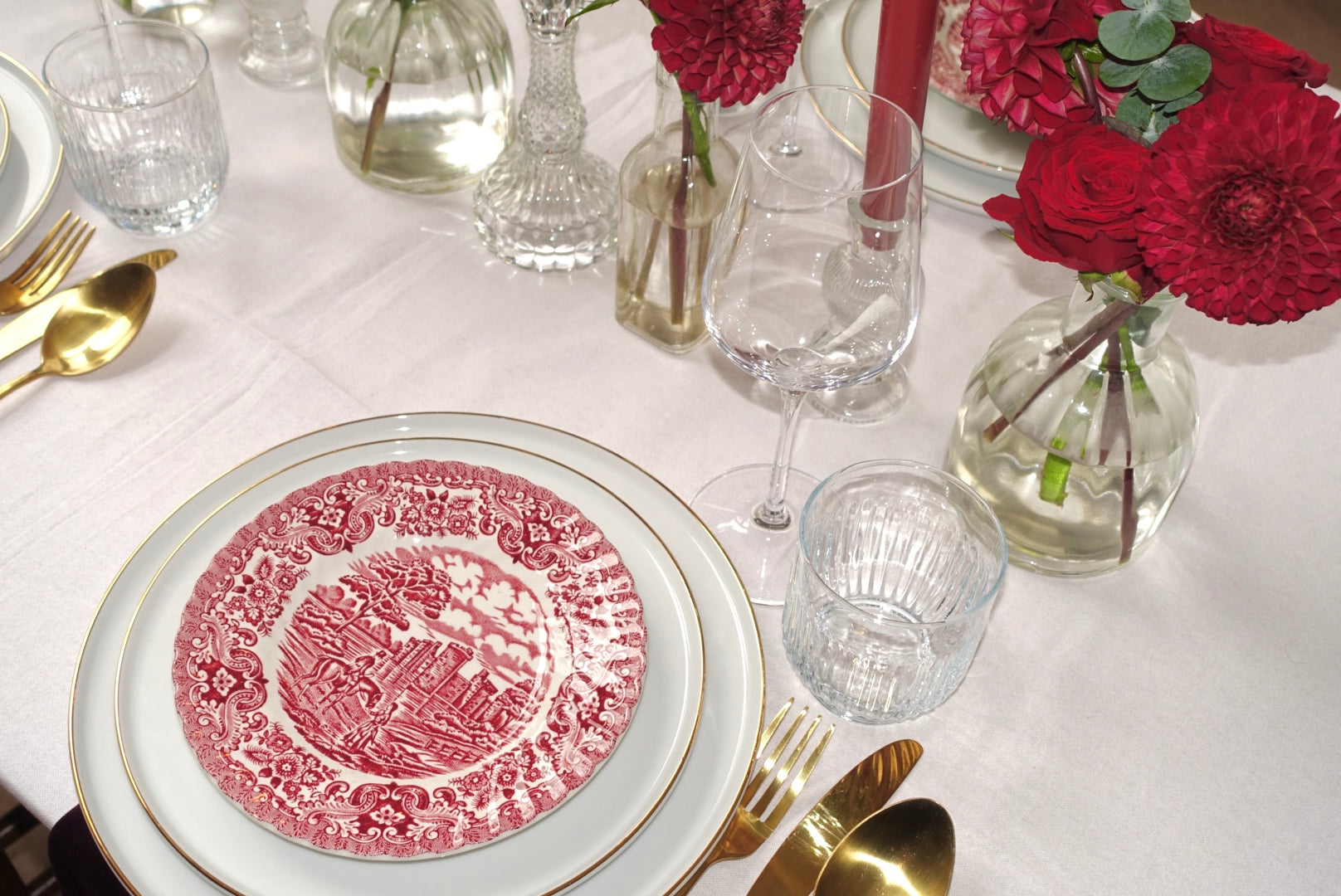 A little touch of red - kerst styling pakket  2