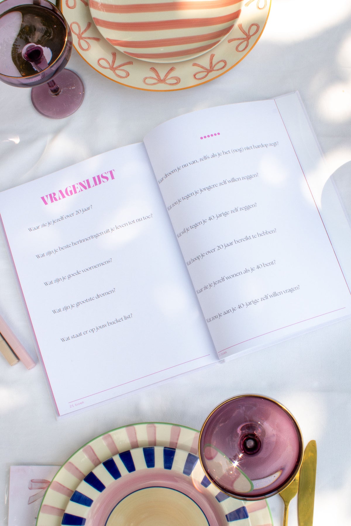 Pagina uit het 21-boek